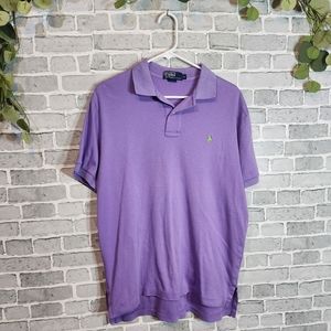 Polo by Ralph Lauren Hampton Purple Polo Shirt Size M Men's